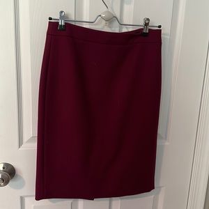 JCREW wool pencil skirt